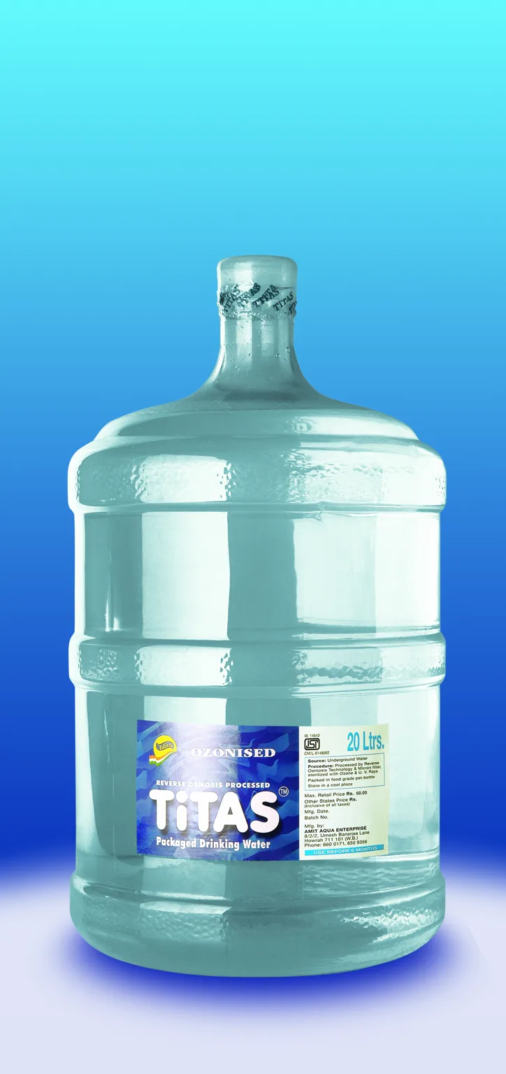 TiTAS 20 L packaged drinking water